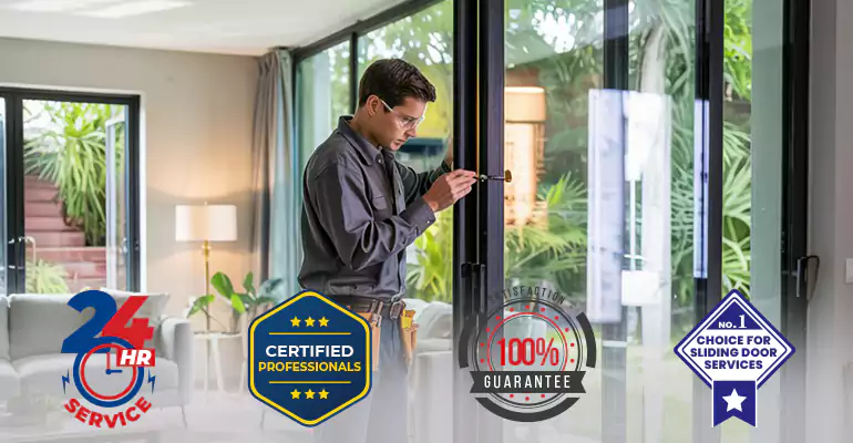 Residential Automatic Sliding Door Replacement Weston