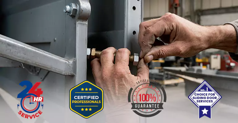Metal Security Door Repair in Weston