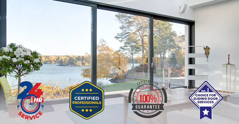 Sliding Glass Closet Door Replacement in Weston