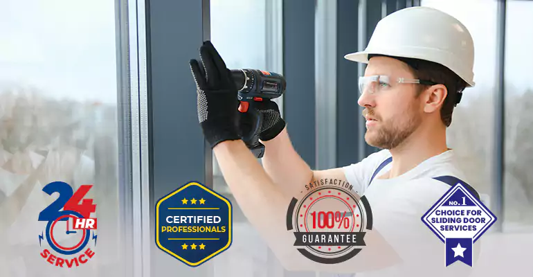 Sliding Glass Door Pin Lock Installation in Weston