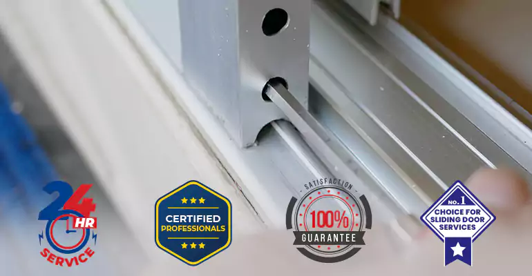 Andersen Sliding Glass Door Track Replacement in Weston