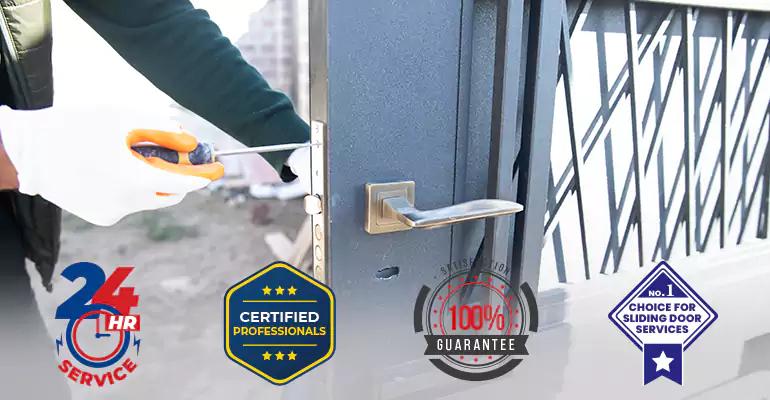 Steel Door Bottom Repair in Weston