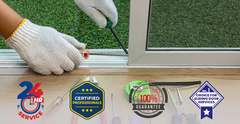 Residential Patio Door Roller Repair in Weston