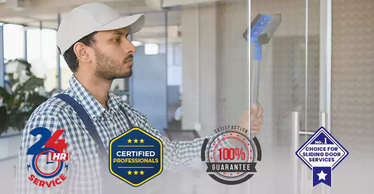 Frameless Shower Door Repair in Weston