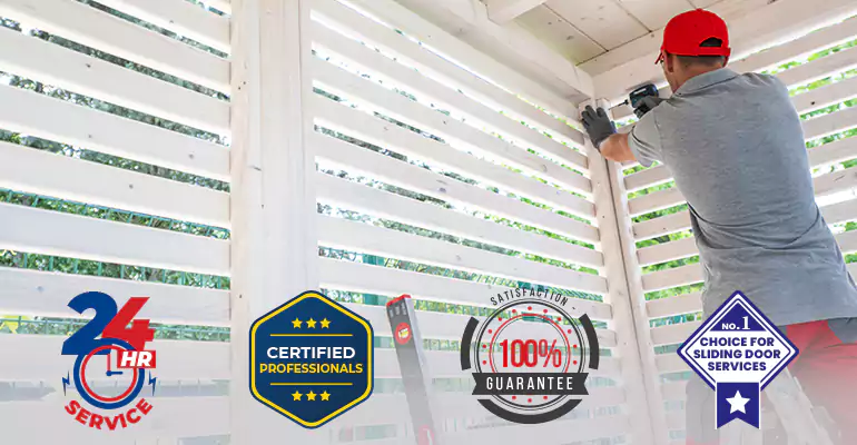 Sliding Door Blinds Replacement Weston