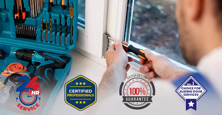 Sliding Patio Door Squeaks Repair Near Me in Weston