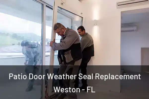 Patio Door Weather Seal Replacement Weston - FL
